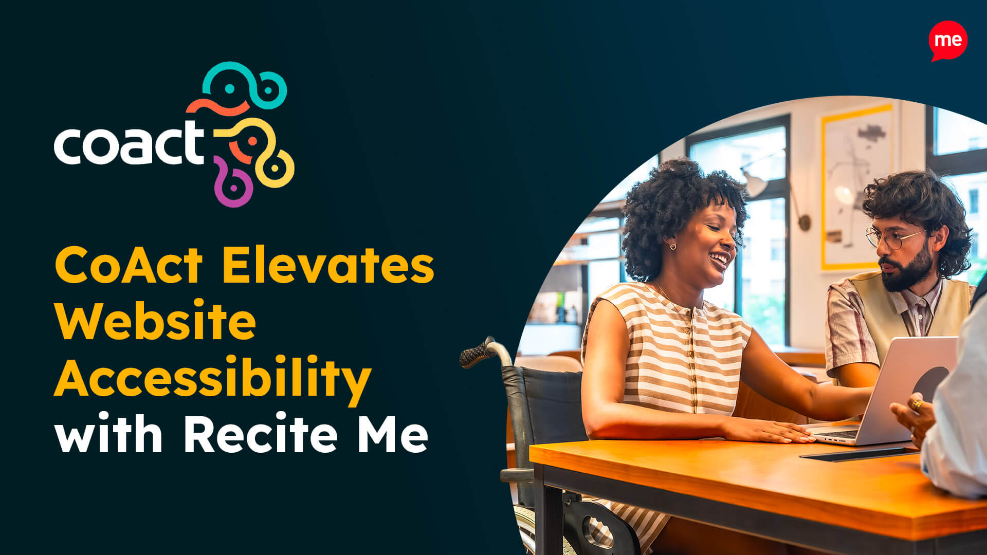 CoAct Elevates Website Accessibility with Recite Me