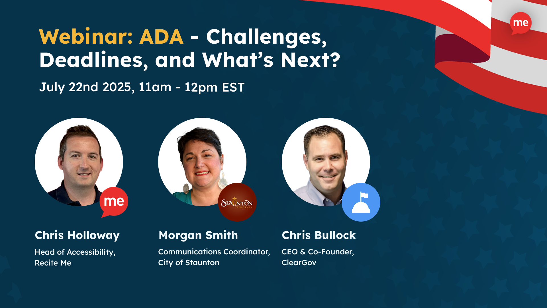 ADA: Challenges, Deadlines, and What’s Next?