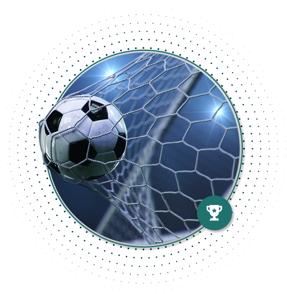 Football goal sports sector