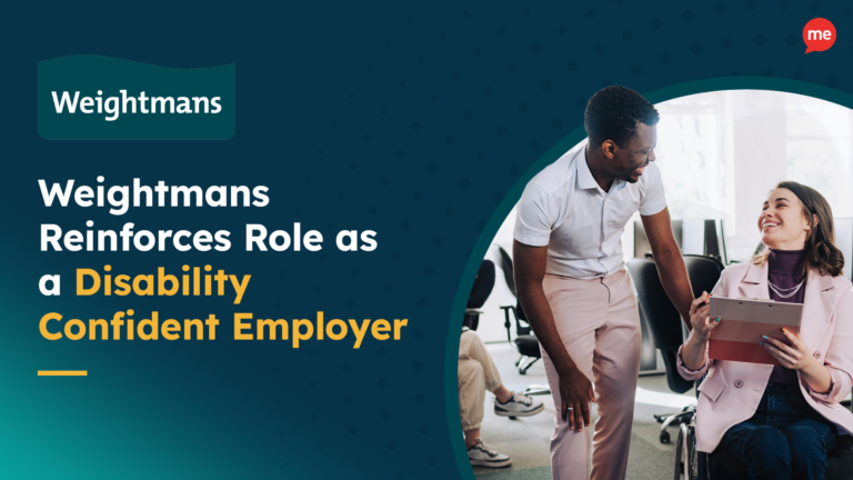 Weightmans Reinforces role as a Disability Confident Employer